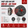 Bộ tạ tập gym đa năng cao cấp lắp ghép 10-40kg - Tập vai, tay, ngực - Giá chỉ 260k 2
