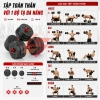 Bộ tạ tập gym đa năng cao cấp lắp ghép 10-40kg - Tập vai, tay, ngực - Giá chỉ 260k 3