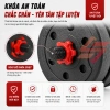 Bộ tạ tập gym đa năng cao cấp lắp ghép 10-40kg - Tập vai, tay, ngực - Giá chỉ 260k 5
