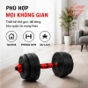 Bộ tạ tập gym đa năng cao cấp lắp ghép 10-40kg - Tập vai, tay, ngực - Giá chỉ 260k 6
