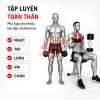 Bộ tạ tập gym đa năng cao cấp lắp ghép 10-40kg - Tập vai, tay, ngực - Giá chỉ 260k 7