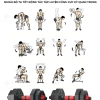 Bộ tạ tay tập gym nam nữ 10-50kg, tạ đẩy & tạ đòn lắp ghép, giảm giá 379.000₫ 6