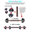 Bộ tạ tay tập gym nam nữ 10-50kg, tạ đẩy & tạ đòn lắp ghép, giảm giá 379.000₫ 8