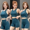 Bộ tập Gym ba lỗ Yoga nữ B02 - Mút nâng ngực, ôm body, thấm hút mồ hôi, tôn dáng mềm mát 8