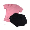 Bộ tập gym nữ áo phủ bụng, quần 2 lớp, phù hợp yoga, chạy bộ, đạp xe - Chỉ 109.900 VND 10