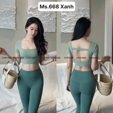 Bộ Tập Gym Yoga Pilates Pickleball Cao Cấp kèm Đệm Mút Liền - Giá ưu đãi 400.000đ 6