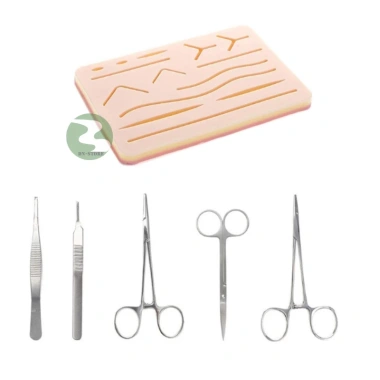 Bộ Tập Khâu Da Sinh Viên Y Khoa - Dao, Kéo, Kẹp, Chỉ Khâu Chuẩn Phòng Lab, Giá ưu đãi 319k