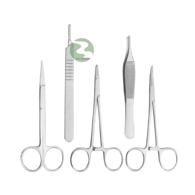 Bộ Tập Khâu Da Sinh Viên Y Khoa - Dao, Kéo, Kẹp, Chỉ Khâu Chuẩn Phòng Lab, Giá ưu đãi 319k