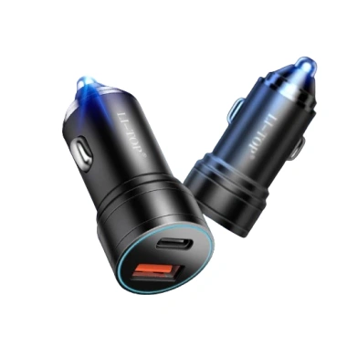 Bộ tẩu sạc nhanh 2 cổng + cáp sạc 4 in 1 truyền dữ liệu, hỗ trợ Carplay & Android Auto cho ô tô - Giá chỉ 40.000₫ 6