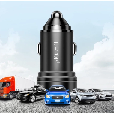 Bộ tẩu sạc nhanh 2 cổng + cáp sạc 4 in 1 truyền dữ liệu, hỗ trợ Carplay & Android Auto cho ô tô - Giá chỉ 40.000₫ 9