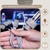 Bộ Tẩu Sạc Ô Tô Đính Đá: Sạc Nhanh, Cáp Đa Năng, Giá Chỉ 79.000đ