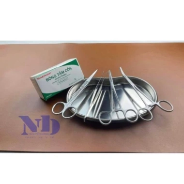 Bộ thay băng vết thương hộp inox - Dụng cụ y tế rửa vệ sinh gia đình, chỉ 150.000đ 3