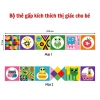 Bộ Thẻ Gấp Ziczac Kích Thích Thị Giác Trẻ Sơ Sinh Đến 1 Tuổi Lalala Baby 19.990đ 5