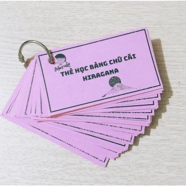Bộ Thẻ Học Bảng Hiragana và Katakana - Chữ Cái Tiếng Nhật cho Người Mới Bắt Đầu, Giá 79,900 VND 3