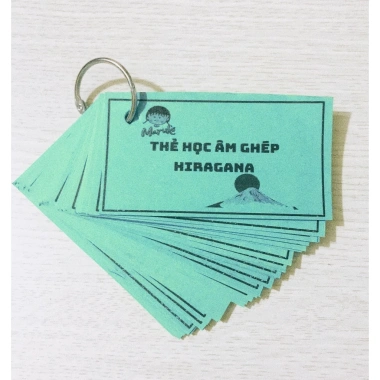 Bộ Thẻ Học Bảng Hiragana và Katakana - Chữ Cái Tiếng Nhật cho Người Mới Bắt Đầu, Giá 79,900 VND 9