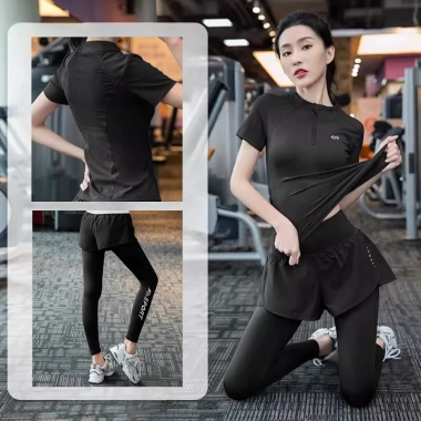 Bộ thể thao nữ YUNA 25 - Gym Yoga Aerobic, áo lưng lưới thoáng khí, chỉ 149.000₫ 3
