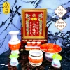 Bộ thờ cúng ông Táo 2 mẫu họa tiết cao cấp size 40x40cm - Giá chỉ 88.000 VND 5