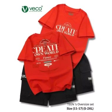 Bộ Thun Veco Bé Trai Hottrend Cá Tinh Mặc Tết 23-40kg Giá Ưu Đãi 255k 2