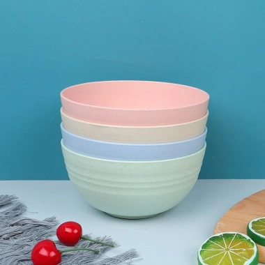 Bộ Tô Bát To Ăn Bún Phở Mì Lúa Mạch Màu Sắc - Dụng Cụ Ăn Dặm An Toàn HomeP 15.600₫ 6