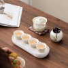 Bộ Trà Du Lịch 1 Nồi 3 Cốc - Bát Cốc Nhanh, Di Động, Ngoại Trời, 108.000₫ 5