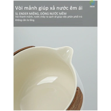 Bộ trà du lịch gốm Một nồi Hai cốc - Di động, dùng ngoài trời, chỉ 157.500₫ 9