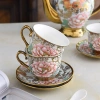 Bộ Trà Gốm Châu Âu Cao Cấp - Trà Chiều, Cà Phê Thơm Anh, Phòng Khách Sáng Tạo, Giá ưu đãi 409.315 VND 5