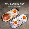 Bộ trà siêu tiết kiệm SYNV - Khay pha khô nhanh, hình bầu dục, du lịch di động, phù hợp gia đình, giá 128.458₫ 5