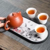 Bộ trà siêu tiết kiệm SYNV - Khay pha khô nhanh, hình bầu dục, du lịch di động, phù hợp gia đình, giá 128.458₫ 7