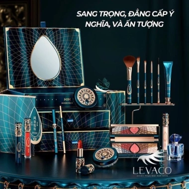 Bộ trang điểm 18 món HIH Quà tặng đầy đủ nội địa giảm giá 280k 4