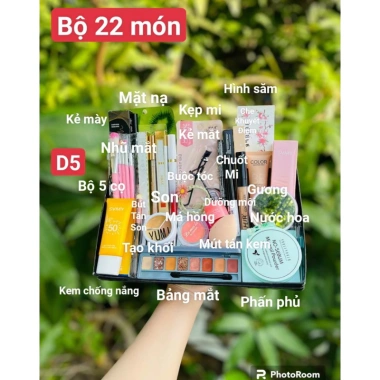 Bộ Trang Điểm 21 Món Đầy Đủ, Giá Ưu Đãi 60k - Makeup Cá Nhân & Tiệc 9