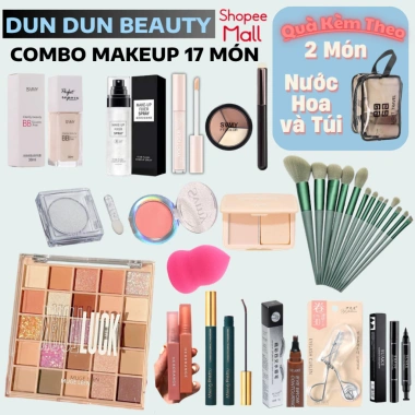 Bộ Trang Điểm 21+17 Món Dung Trần Dunsi - Đầy Đủ Cho Người Mới Học, Giá 299.000₫ 3 Bộ Trang Điểm 21+17 Món Dung Trần Dunsi - Đầy Đủ Cho Người Mới Học, Giá 299.000₫ 3