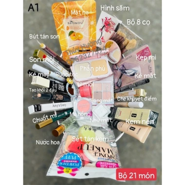 Bộ Trang Điểm 22 Món Được Kiểm Hàng – Makeup Đầy Đủ, Giá Ưu Đãi 70.000₫