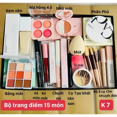 Bộ Trang Điểm 27 Món Xixi - Set Makeup Cơ Bản Đi Tiệc, Giá Ưu Đãi 76.894₫
