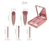 Bộ Trang Điểm 5 Cọ + Gương Mini JULEPBEAUTY Phấn phủ, kem nền, mắt - Giá 37.800đ