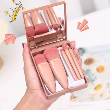 Bộ Trang Điểm 5 Cọ + Gương Mini JULEPBEAUTY Phấn phủ, kem nền, mắt - Giá 37.800đ 8