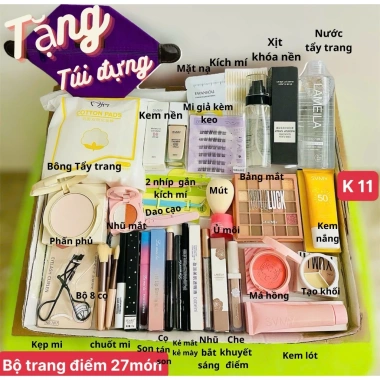 Bộ Trang Điểm 9-22 Món Đầy Đủ - Kiểm Hàng, Giá Ưu Đãi 79k, Makeup Tiệc & Cá Nhân 9 Bộ Trang Điểm 9-22 Món Đầy Đủ - Kiểm Hàng, Giá Ưu Đãi 79k, Makeup Tiệc & Cá Nhân 9