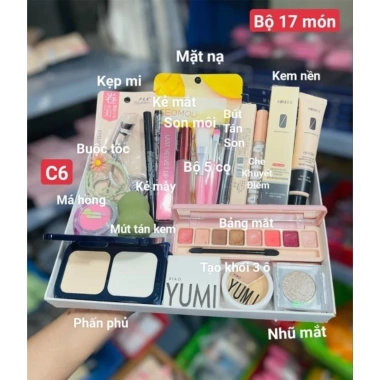 Bộ Trang Điểm 9-22 Món Đầy Đủ - Kiểm Hàng, Giá Ưu Đãi 79k, Makeup Tiệc & Cá Nhân 10 Bộ Trang Điểm 9-22 Món Đầy Đủ - Kiểm Hàng, Giá Ưu Đãi 79k, Makeup Tiệc & Cá Nhân 10