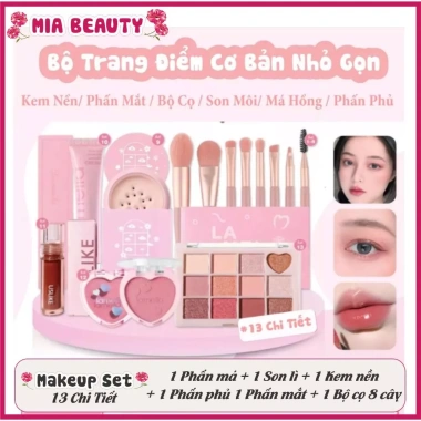 Bộ trang điểm đầy đủ cho người mới - Trọn bộ makeup cá nhân, giảm giá 155.000₫