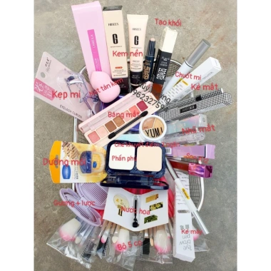 Bộ Trang Điểm Đầy Đủ Kiểm Hàng: Makeup Đi Tiệc & Cơ Bản, Giá 99.000 VND 6