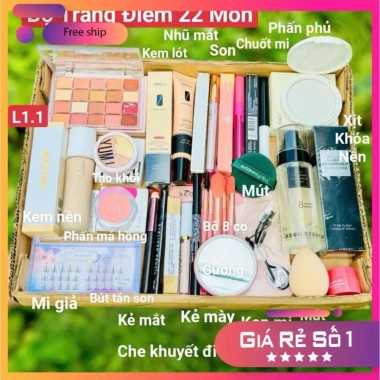 Bộ Trang Điểm Đầy Đủ Make Up Giá Chỉ 76.000 VND Phù Hợp Tiệc và Trang Điểm Hàng Ngày 4