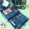 Bộ Trang điểm Trung 12 món SODILAN hộp kéo 2 tầng + túi đựng - Giá 467.160 VND 3