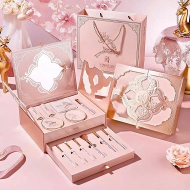 Bộ Trang điểm Trung 12 món SODILAN hộp kéo 2 tầng + túi đựng - Giá 467.160 VND 10 Bộ Trang điểm Trung 12 món SODILAN hộp kéo 2 tầng + túi đựng - Giá 467.160 VND 10