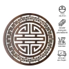 Bộ trang trí ban thờ, phòng thờ gỗ MDF Thái Lan chống ẩm màu nâu óc chó 41cm 80.000đ 8