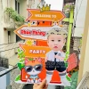 Bộ Trang Trí Sinh Nhật Bé Trai Wellcome Giá Ưu Đãi 69.000 VND Thiết Kế Ngộ Nhãn 6