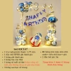 Bộ trang trí sinh nhật trụ vuông 1.2x1.6m kèm bơm, băng dính bóng - Chỉ 147k 7