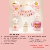 Bộ trang trí sinh nhật trụ vuông 1.2x1.6m kèm bơm, băng dính bóng - Chỉ 147k 8