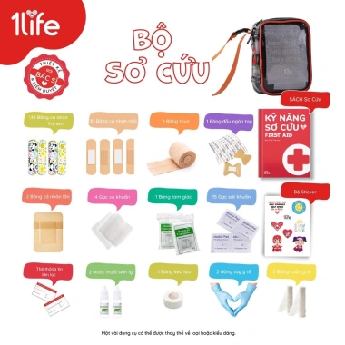 Bộ túi sơ cứu y tế 1life Hero First Aid Kit: Cao cấp, giá ưu đãi 470.709 VND 2