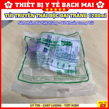 Bộ Túi Thải Độc Đại Tràng MPV 1.200ml Túi Súc Ruột Cà Phê Thụt Tháo 14.000đ 5 Bộ Túi Thải Độc Đại Tràng MPV 1.200ml Túi Súc Ruột Cà Phê Thụt Tháo 14.000đ 5