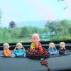 Bộ Tượng Bốn Chú Tiểu Hoà Thượng Tứ Không Ngộ Nghĩnh - Trang Trí Taplo Xe Ô Tô, Quà Tặng Bình An, Giá 60.000đ 3