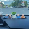Bộ tượng chú tiểu hòa thượng 4 món - May mắn, bình an, trang trí xe hơi & bàn làm việc - Giá ưu đãi 112.000đ 5